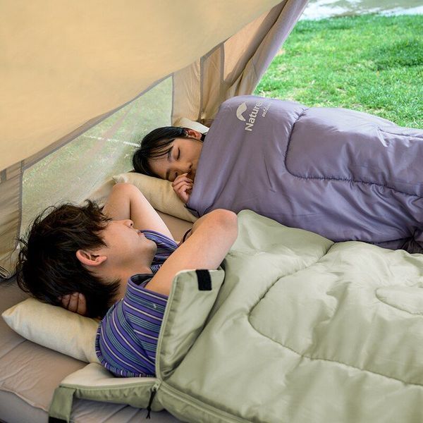 Спальник Naturehike H150 NH19S015-D, (18-25&deg;C), p-р L, фіолетовий 6927595798706 фото