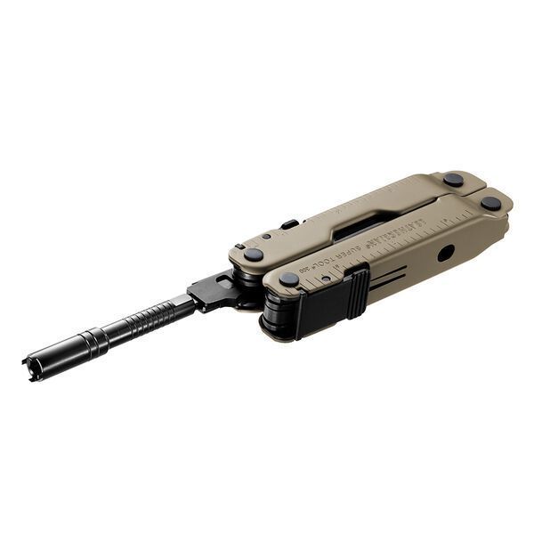 Мультиінструмент Leatherman Super Tool 300 BLACK, чохол MOLLE (чорн), картонна коробка 832762 фото