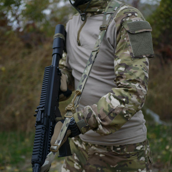 Двухточечный оружейный ремень с быстрой регулировкой Multicam USA (крепление стропой в обхват) 3204-0110-00 фото