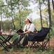 Стілець складаний туристичний Naturehike Stellaluna T01 CNH23JU13002 вуглецева сталь поліестер чорний 6975641889038 фото 2