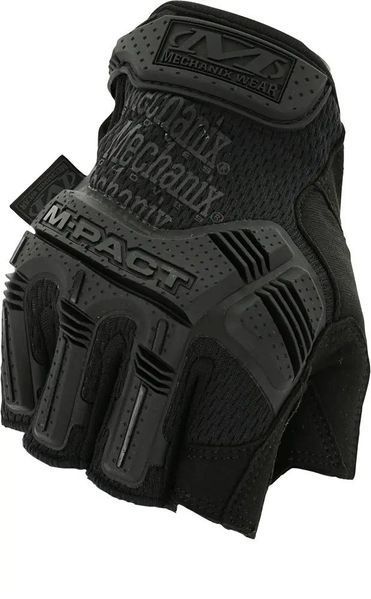 Перчатки Mechanix M-Pact Fingerless чёрные 7540109 фото