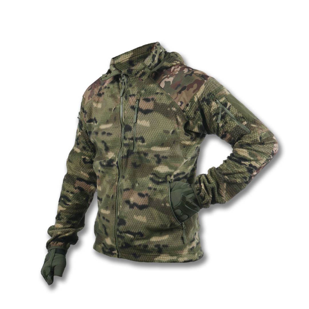 Флісова кофта мультикам Kiborg Jacket Grid Fleece, фото 3