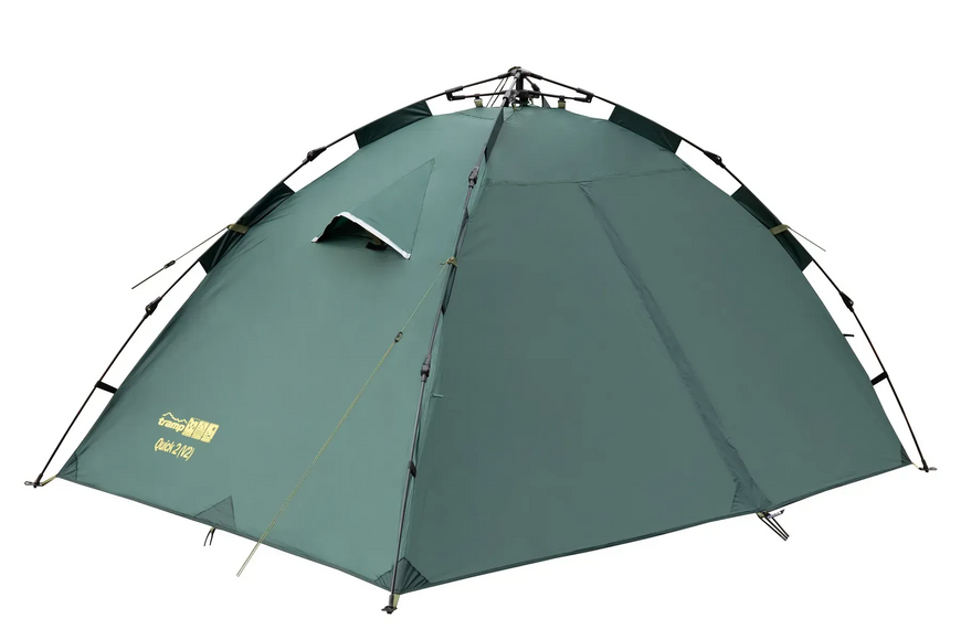 Двухместная тактическая палатка Tramp Quick 2 v2 - Зеленая (130 х 210 см) UTRT-096 фото