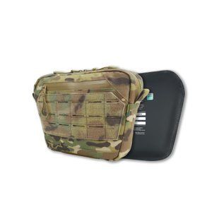Сумка-напашник M Kiborg с баллистическим пакетом 2 класс защиты PE Militex GU Сordura Multicam 4088-М фото