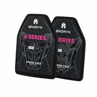 Бронеплити BRONYX G-Series (передня та задня)3 клас захисту ДСТУ НВМПЕ Shooter's Cut (M/25*30) BRO-AP3G-M-D-KIT фото