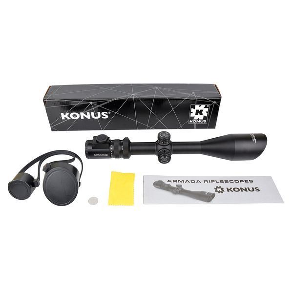 Оптичний приціл KONUS ARMADA 6-24x56 Fine Crosshair IR 7166-db фото