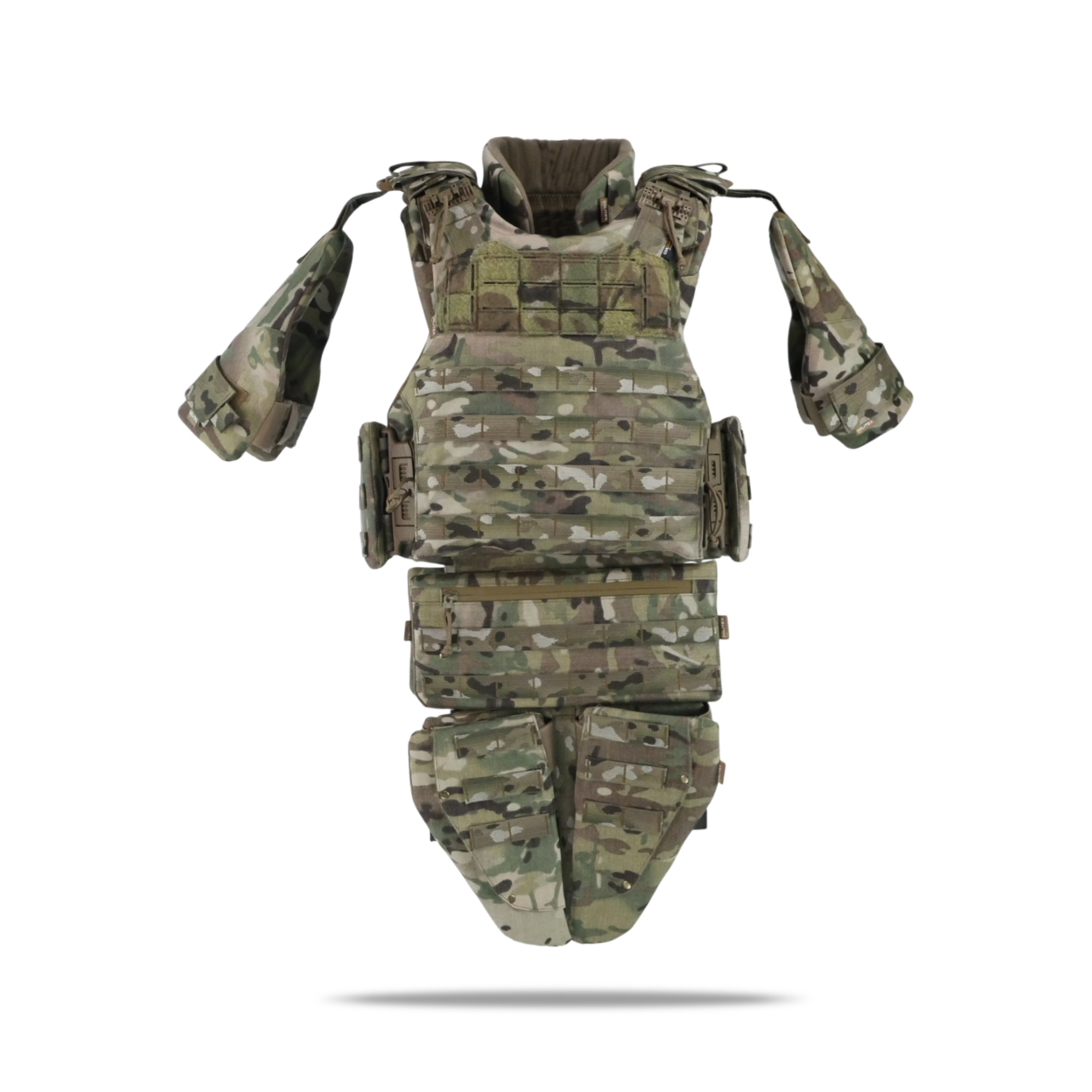 Бронежилет Militex Modular X-1 з балістичним пакетом (1 клас) | Multicam | Cordura USA | Розмір L