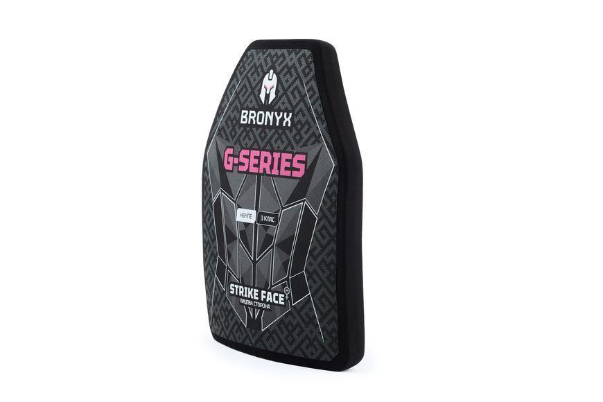 Бронеплити BRONYX G-Series (передня та задня)3 клас захисту ДСТУ НВМПЕ Shooter's Cut (M/25*30) BRO-AP3G-M-D-KIT фото