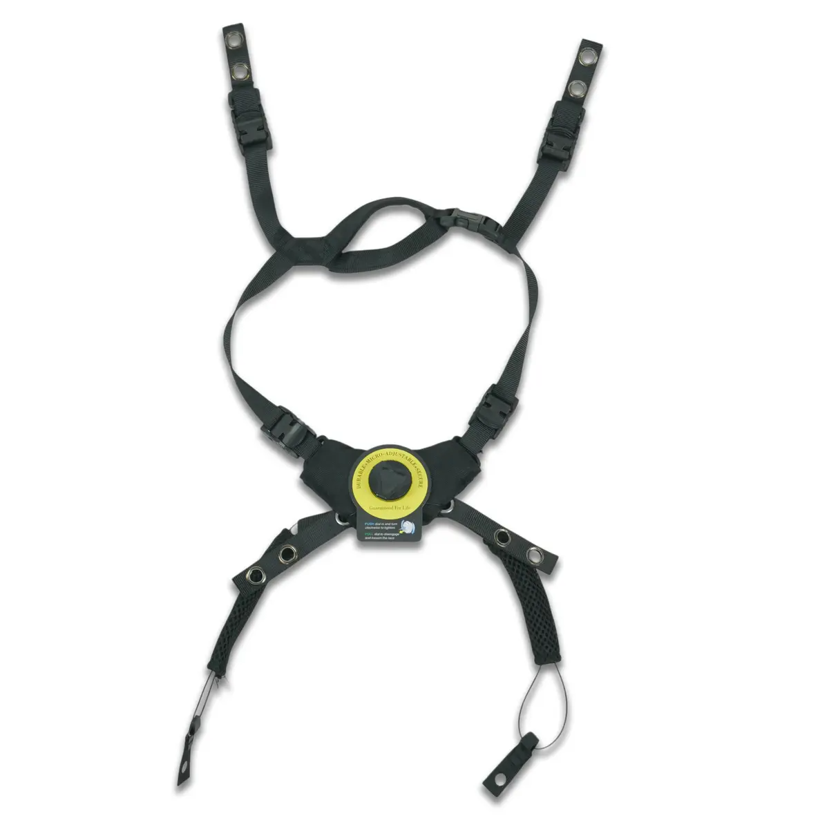 Подвесная система + подушки для шлема Team Wendy Cam Fit (R) GEN.4 Черная — 3