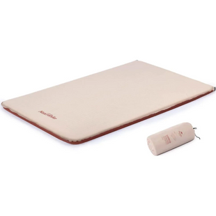 Двухместный самонадувающийся ковер (200х132х6см) Naturehike NH21FCD11 Beige 6927595793329 фото