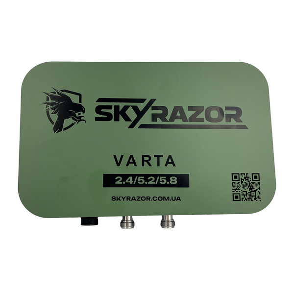 Комплект антена - підсилювач сигналу Skyrazor &laquo;Varta&raquo; 2.4G/5.2G/5.8G + пігтейли + кабель 20 метрів + кронштейн 1499 фото