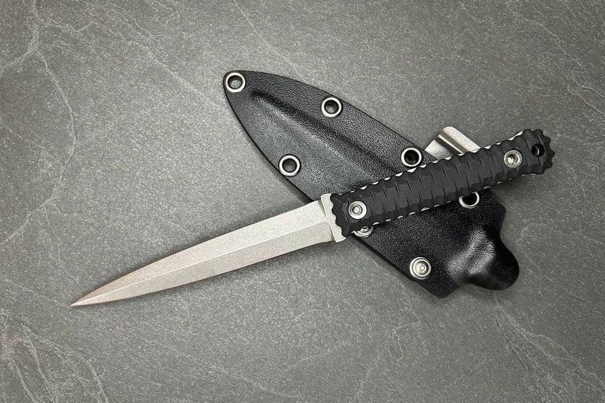 Тактичний ніж Blade Brothers ВЕНДЕТА Stonewash фіксований (сталь 1.4116) BBK-00431 фото