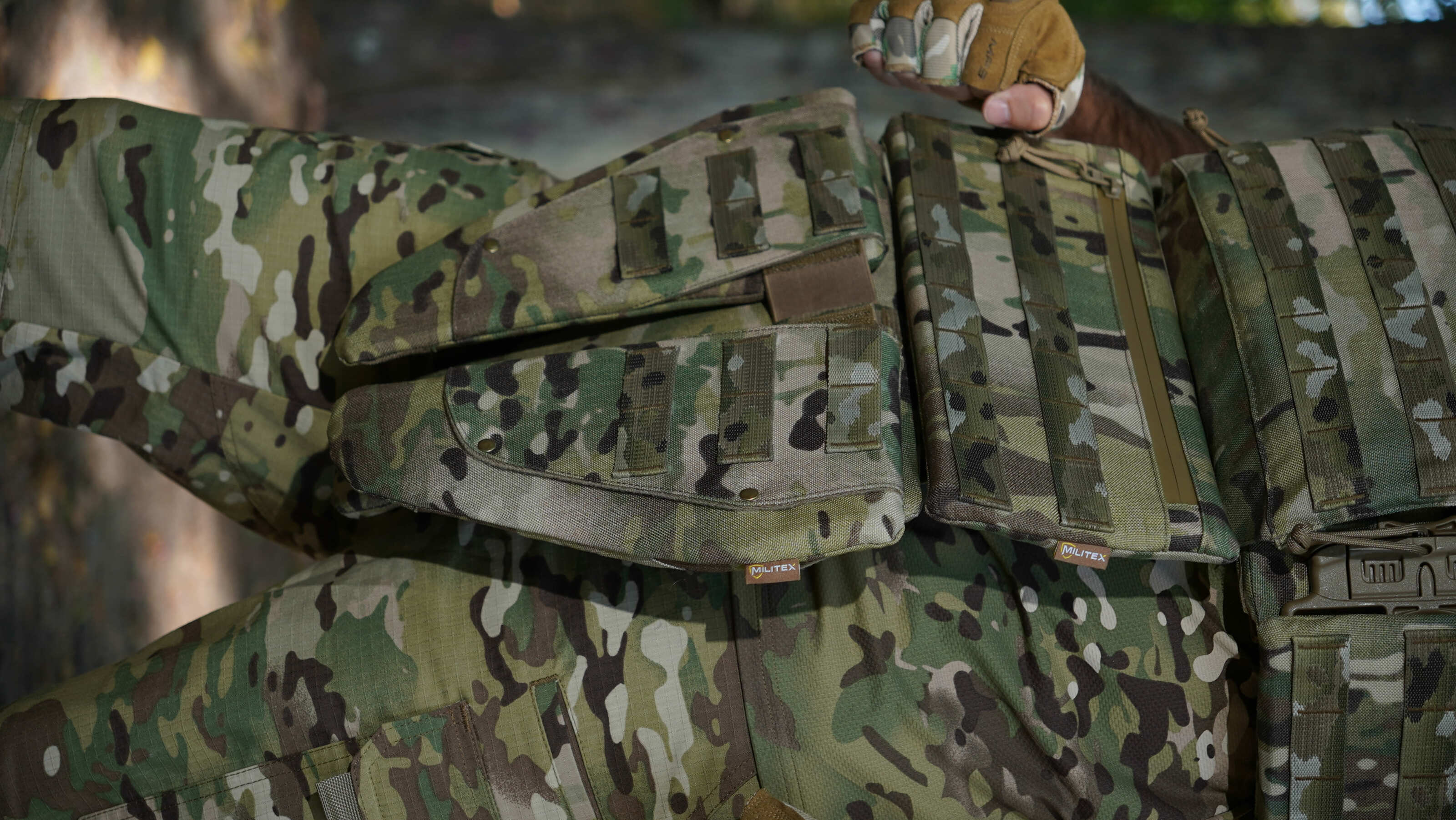 Бронежилет Militex Modular X-1 з балістичним пакетом (1 клас) | Multicam | Cordura USA | Розмір XL — 8