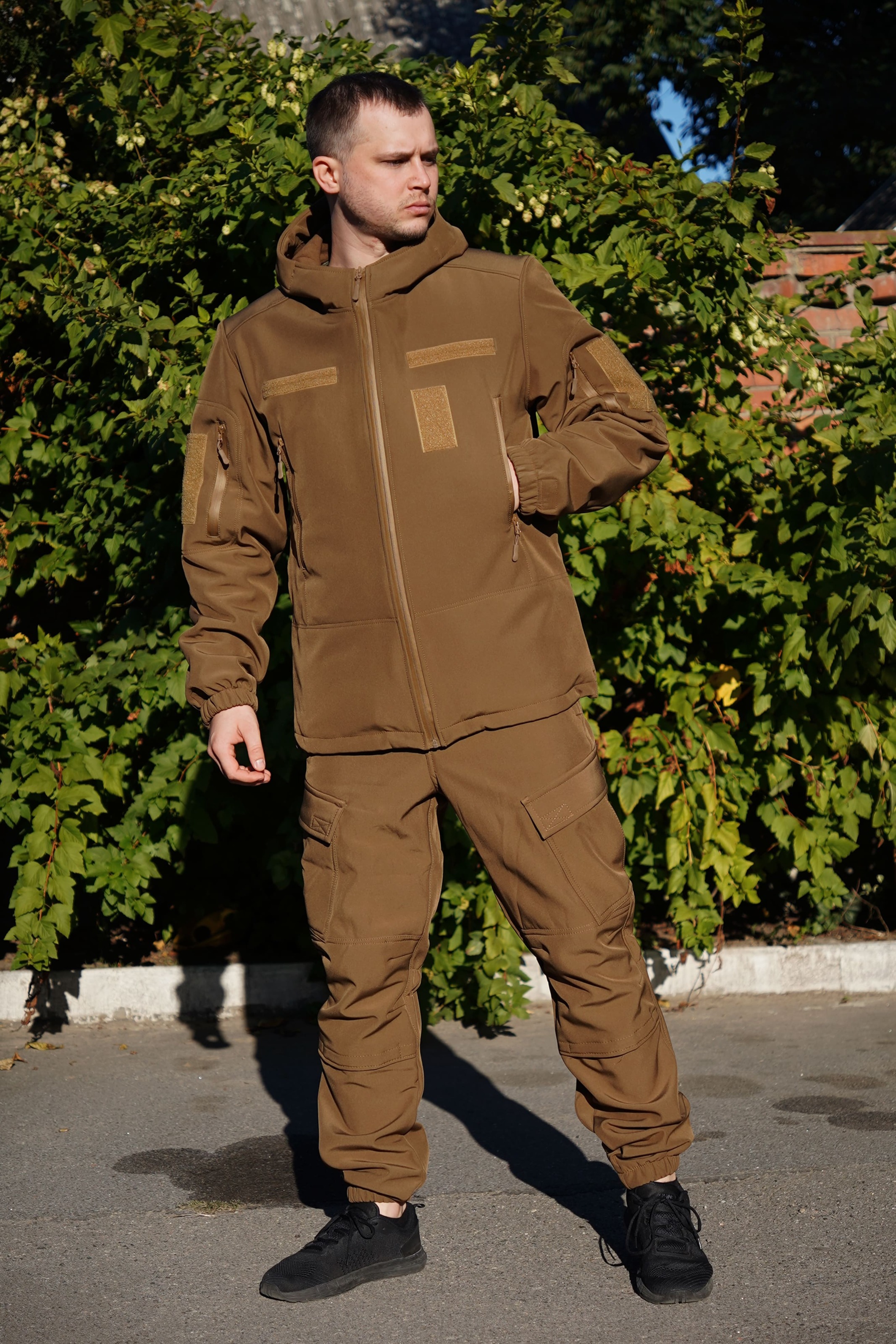 Костюм зимовий soft shell Titan FS колір койот 46, фото 6