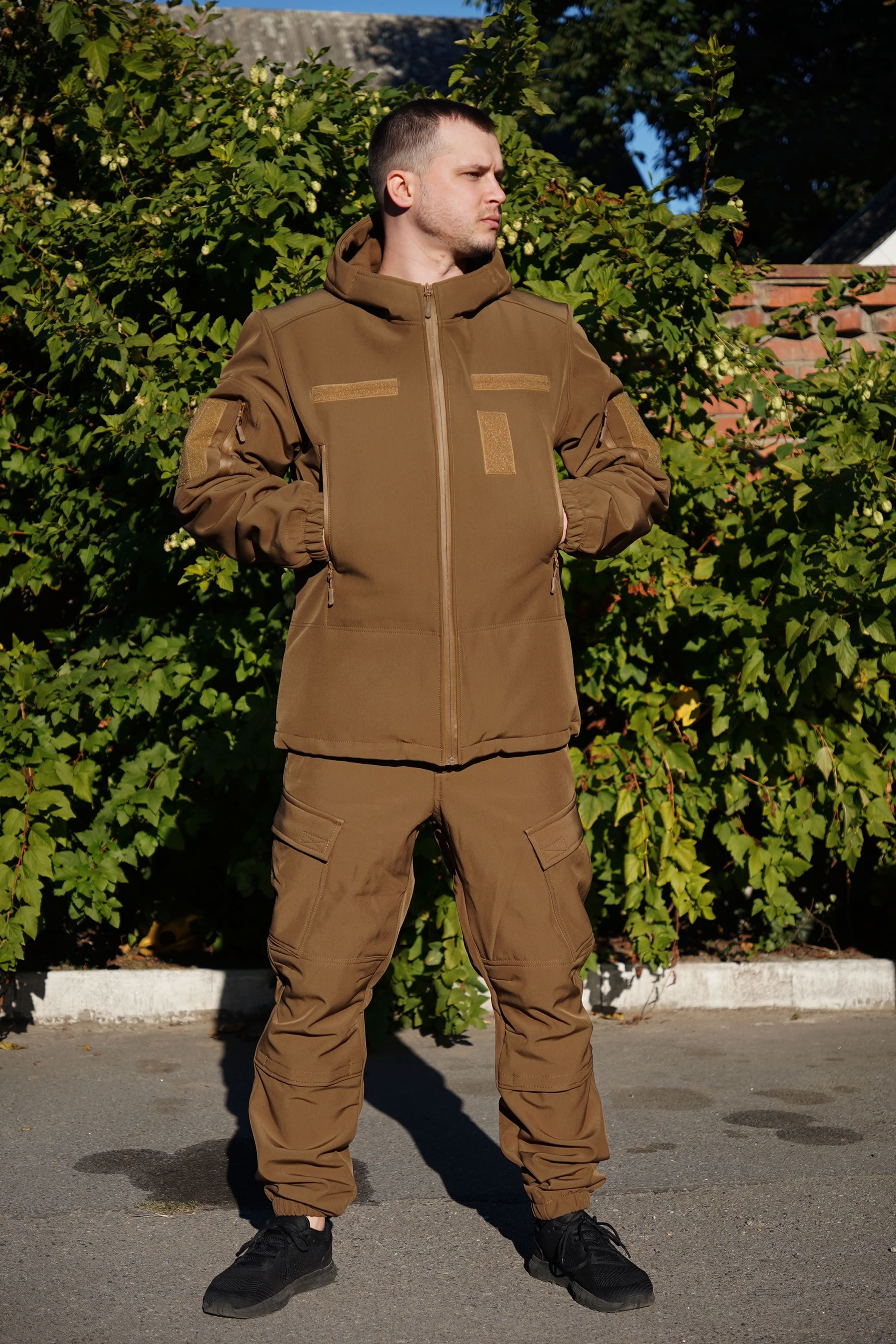 Костюм зимовий soft shell Titan FS колір койот 46, фото 7