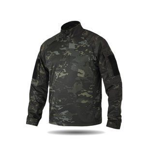 Тактическая рубашка УБАКС UA (CoolPass) с длинным рукавом Black Multicam-S  2234-S фото