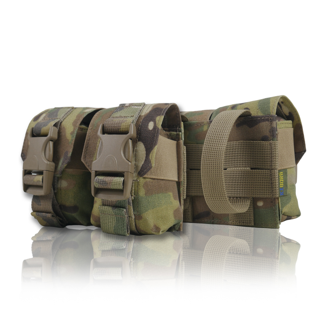 Підсумок під 2 гранати KIBORG GU Double Mag Pouch (Мультикам) — 1