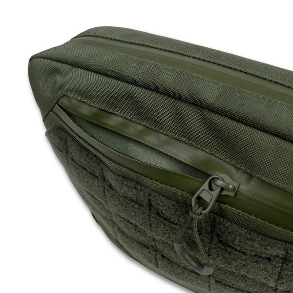 Сумка-напашник M Kiborg с баллистическим пакетом 2 класс защиты PE Militex GU Сordura Khaki 4088-Х фото