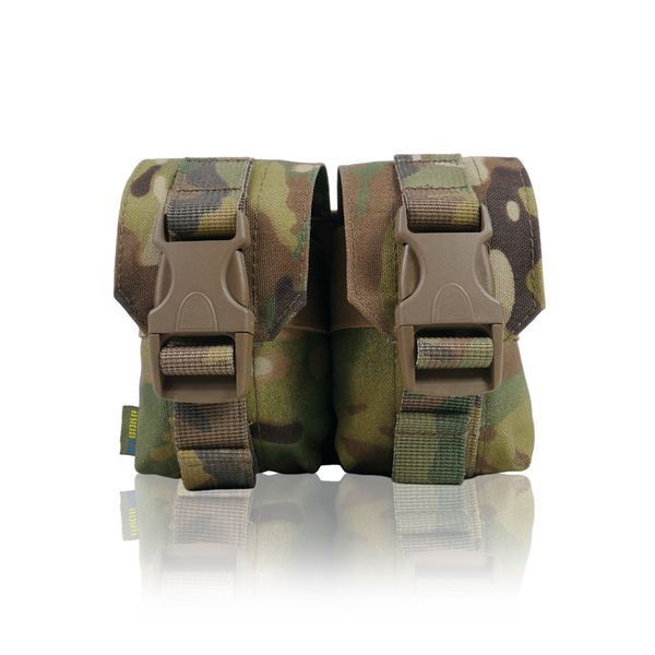 Підсумок під 2 гранати KIBORG GU Double Mag Pouch (Мультикам) 2311-0121-00 фото