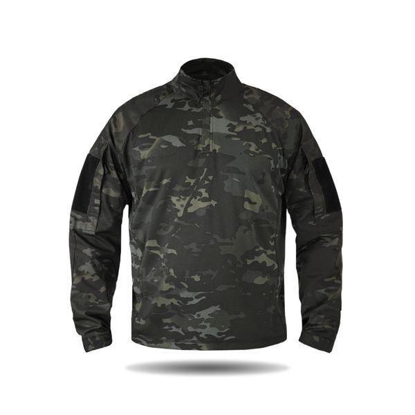 Тактическая рубашка УБАКС UA (CoolPass) с длинным рукавом Black Multicam-S  2234-S фото