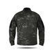 Тактическая рубашка УБАКС UA (CoolPass) с длинным рукавом Black Multicam-S  2234-S фото 2