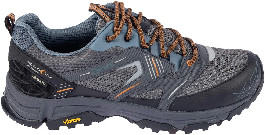 Серые трекинговые кроссовки Chiruca Maui 08 Gore-Tex мембрана сетка 19203385 фото