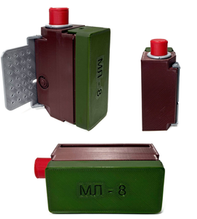 Макет мини-ловушки МЛ-8 11&times;6,3&times;4,3 см, 100 г, полноразмерный, хаки/коричневый, филамент, Украина. КБ00106 фото