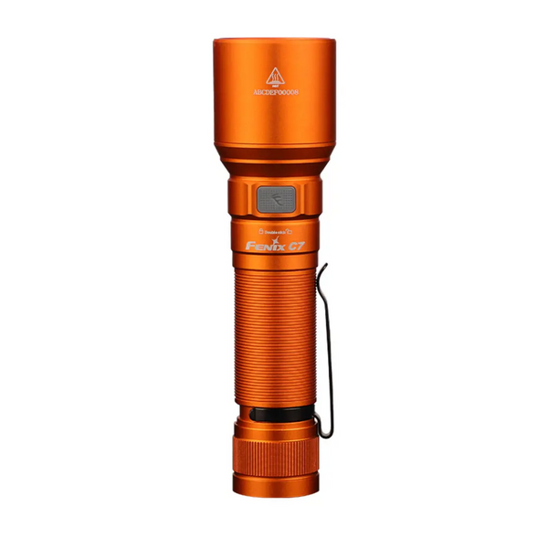Фонарь ручной Fenix C7 оранжевый | Лимитированная серия C7orange фото