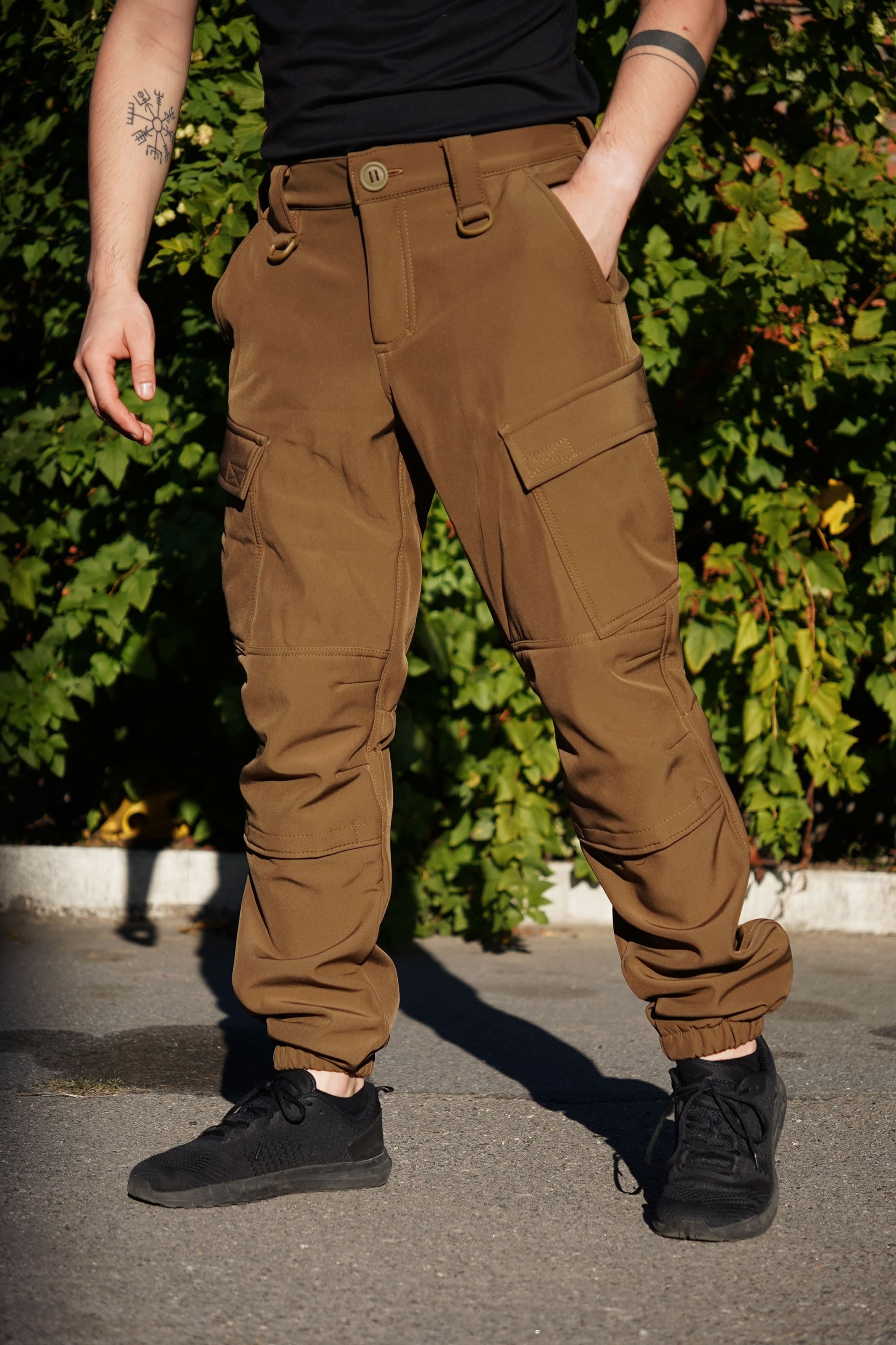 Штани зимові soft shell Titan FS колір койот 44, фото 8