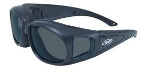 Окуляри захисні з ущільнювачем Global Vision Outfitter (gray) Anti-Fog, чорні 1АУТФ-20 фото