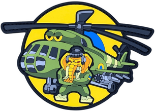 ПВХ патч СЛОН FM "АРМІЙСЬКОЇ АВІАЦІЇ" PATCH-0286 фото