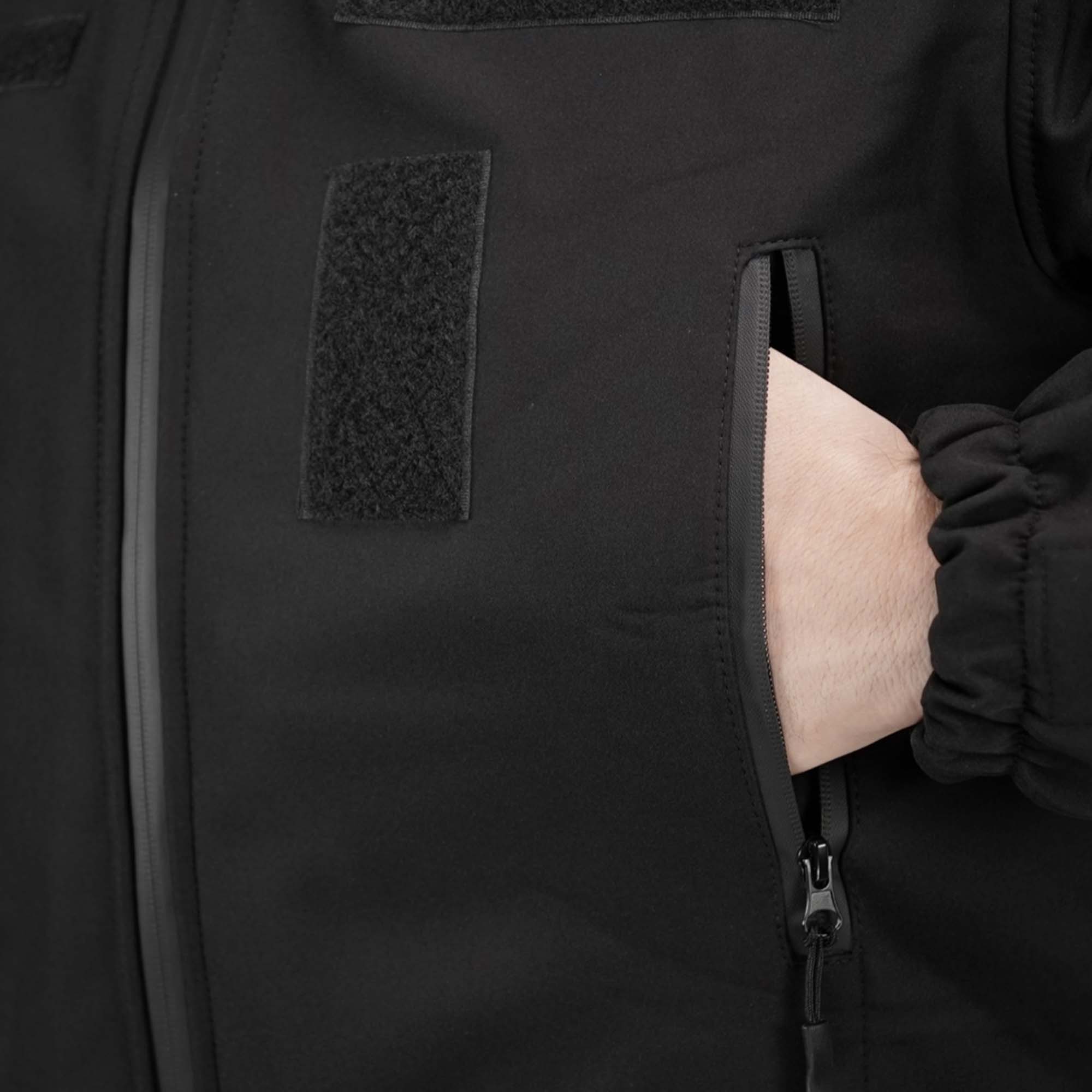 Куртка зимняя soft shell Titan FS цвет черный 52, фото 6