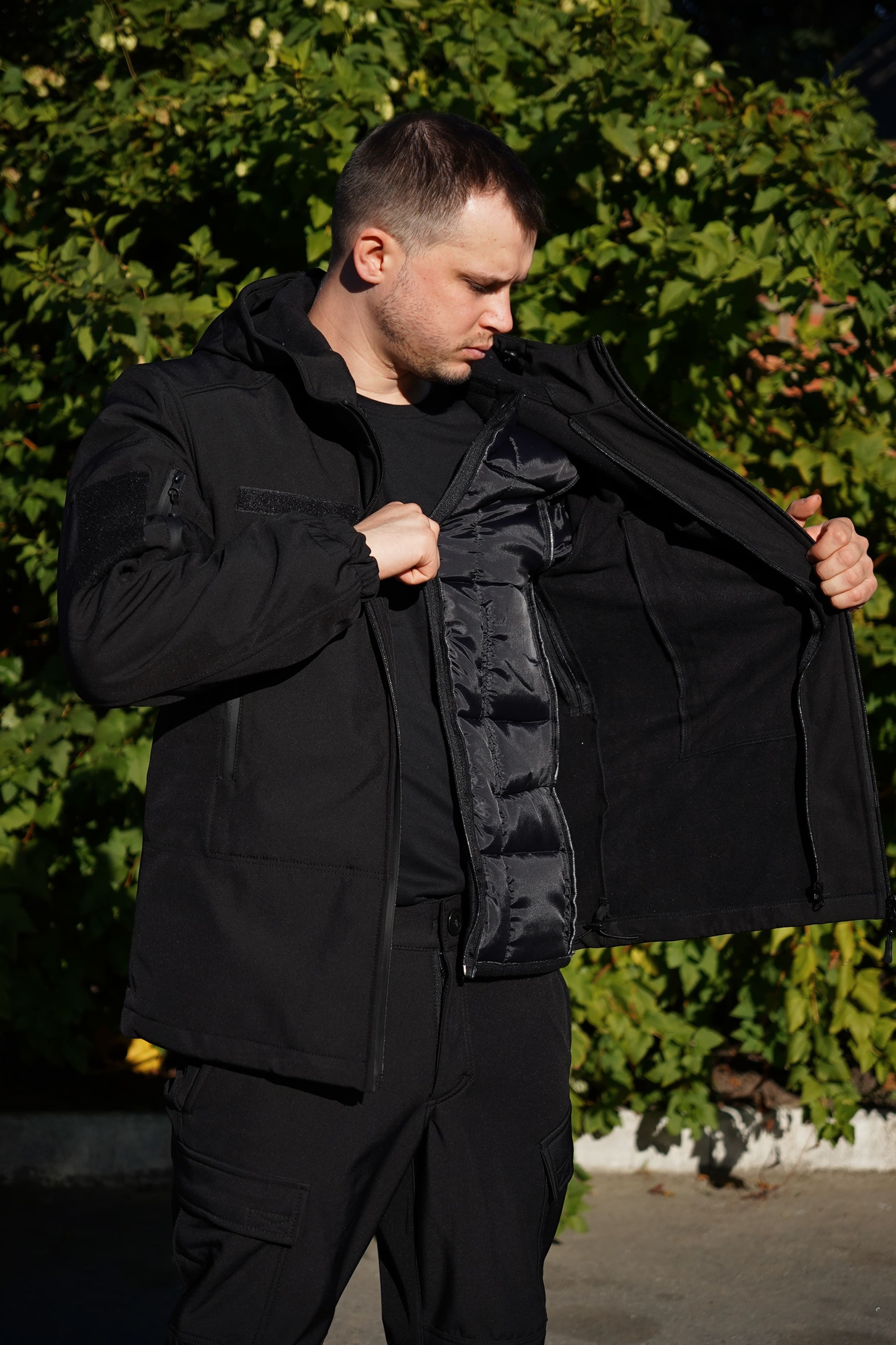 Куртка зимняя soft shell Titan FS цвет черный 52, фото 13