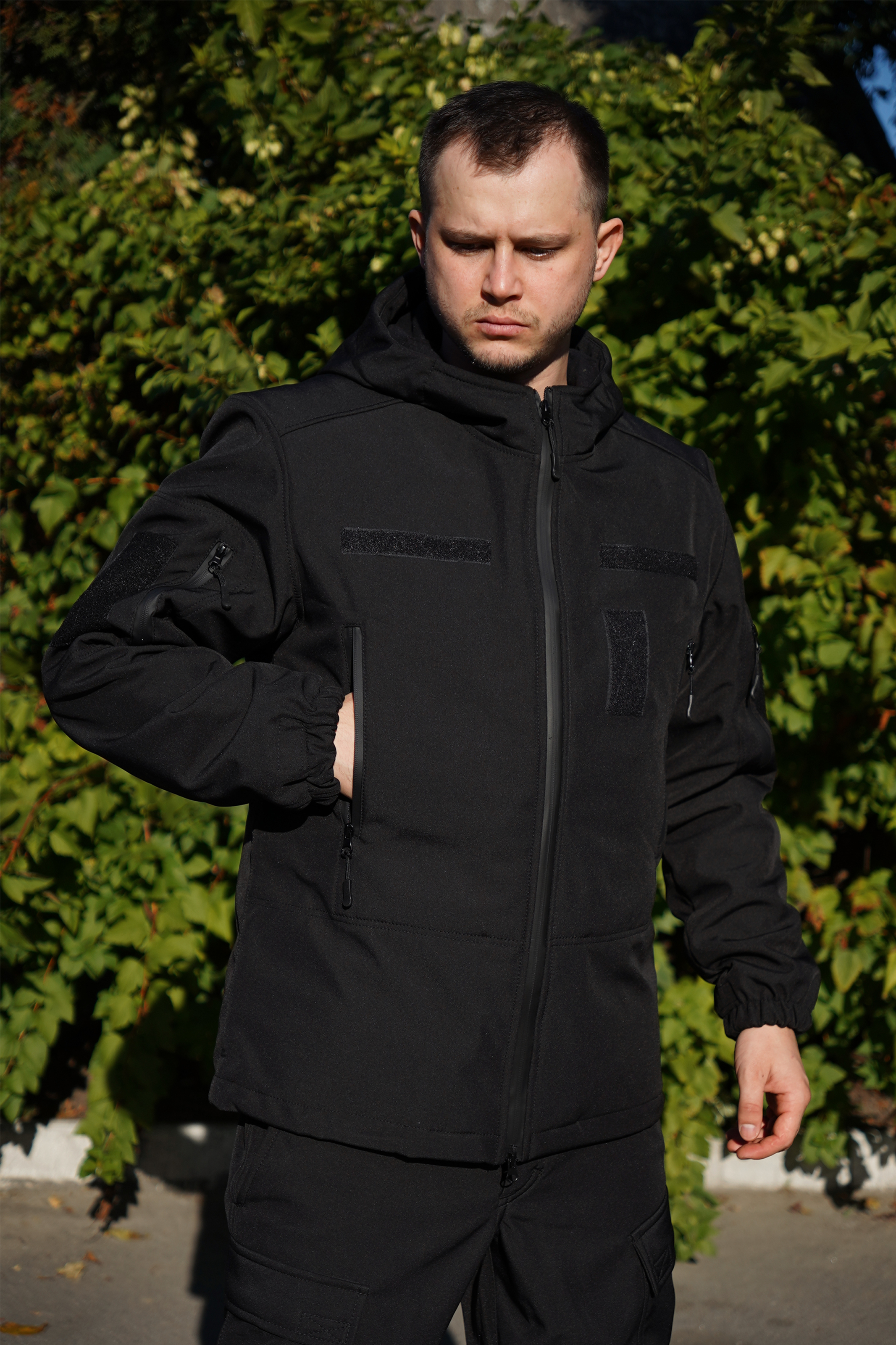 Куртка зимняя soft shell Titan FS цвет черный 52, фото 8