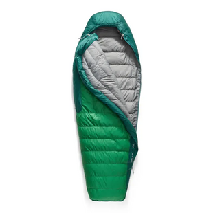 Лівостороній спальний мішок Sea to Summit Ascent -1C/30F Long, Rain Forest Green 9327868157792 фото