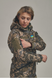Зимова утеплена жіноча FS куртка-трансформер Soft Shell 2в1, піксель АРТ.0821-7-XS фото 4