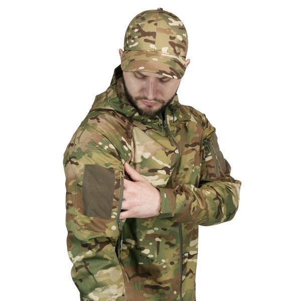 Тактична куртка Twill GEN I | Multicam | Літня військова куртка без підкладки 1849-S фото
