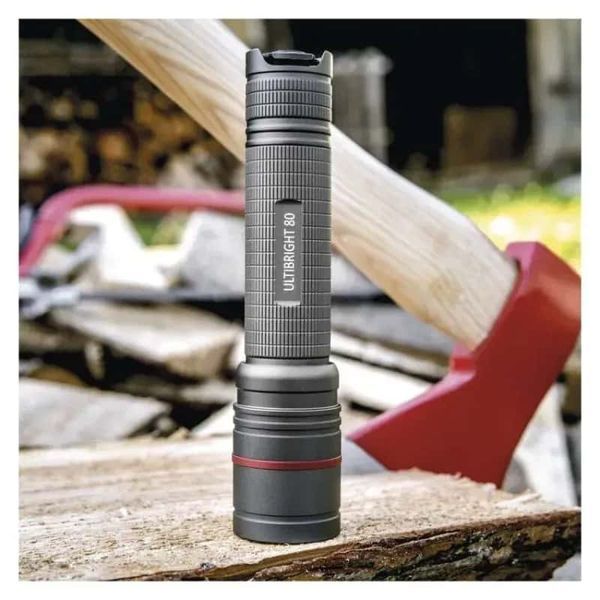 Фонарь аккумуляторный Emos P3180 Ultibright 80 600 Lm 2600 mAh металл фокус P3180 фото