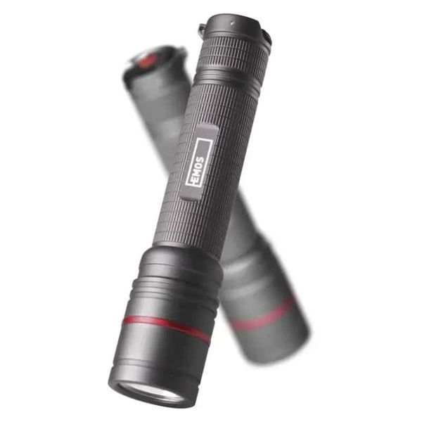 Фонарь аккумуляторный Emos P3180 Ultibright 80 600 Lm 2600 mAh металл фокус P3180 фото