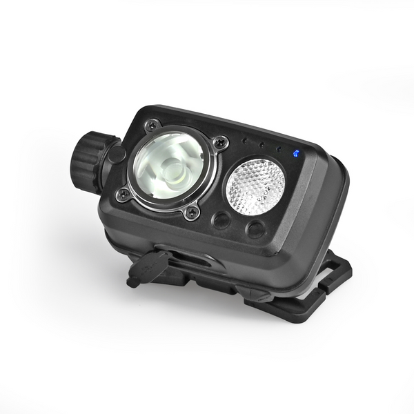 Налобний ліхтар VIDEX VLF-H189 (600 Лм, 5000K, сенсор, Li-Pol 1800 мА&middot;г, USB-C, IP55) VLF-H189 фото