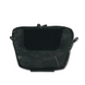 Сумка-напашник M Kiborg с баллистическим пакетом 2 класс защиты PE Militex GU Сordura Black Multicam 4088-ЧМ фото 5