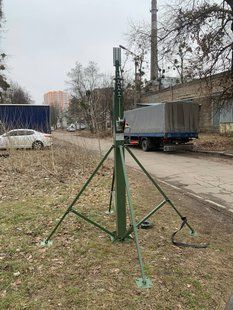 Телескопічна алюмінієва щогла з лебідкою 7 секцій-2XL 45705-2XL фото