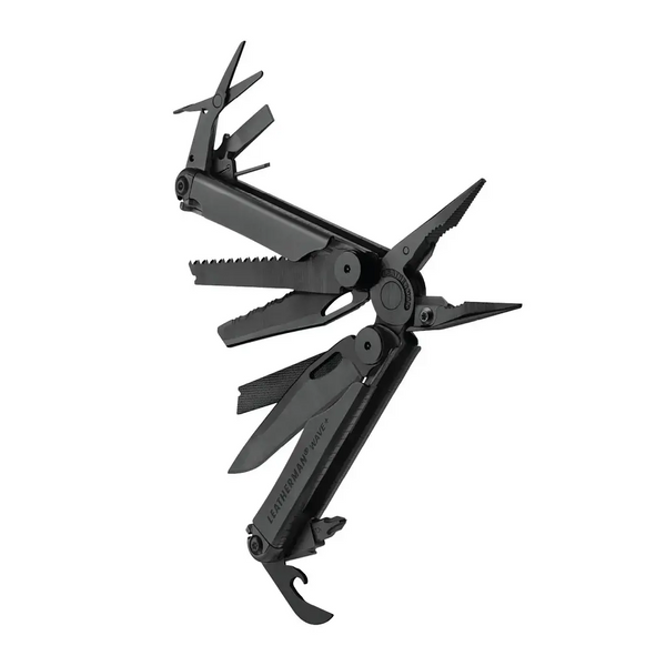 Чорний мультитул Leatherman Wave Plus Black 832526 фото