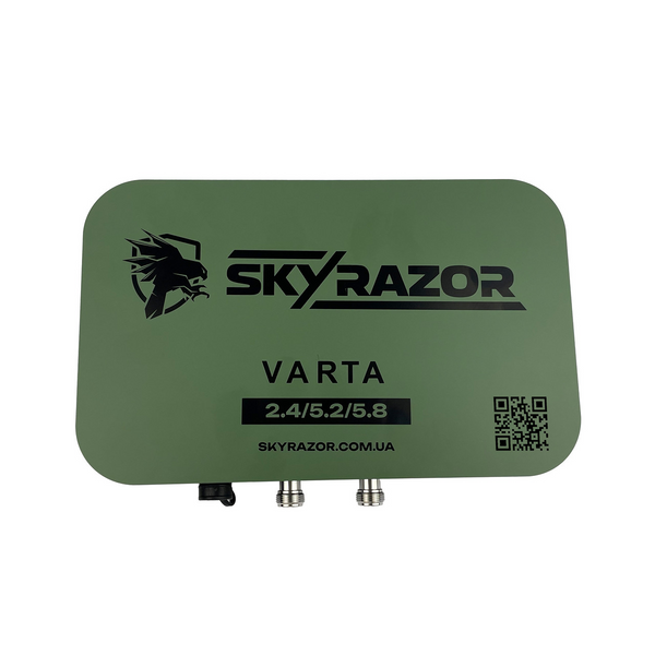 Комплект антена - підсилювач сигналу Skyrazor &laquo;Varta&raquo; 2.4G/5.2G/5.8G + пігтейли + кабель SLL-400 20 метрів + кронштейн 1528 фото
