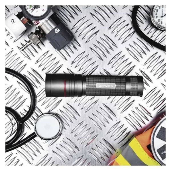 Фонарь аккумуляторный Emos P3190 Ultibright 90 1200 Lm 5000 mAh металл фокус P3190 фото