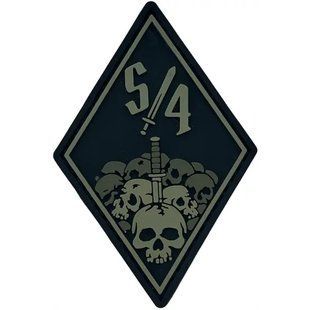 Патч ромб "DIZASTER S/4" олива PATCH-0117 фото