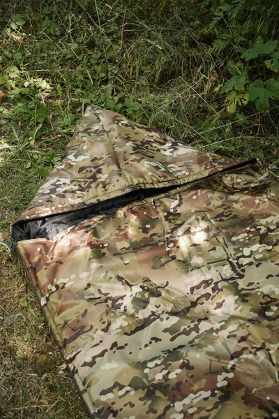 Спальный мешок с капюшоном Tactical Summer FS (220 90 см) мультикам  2272-М фото