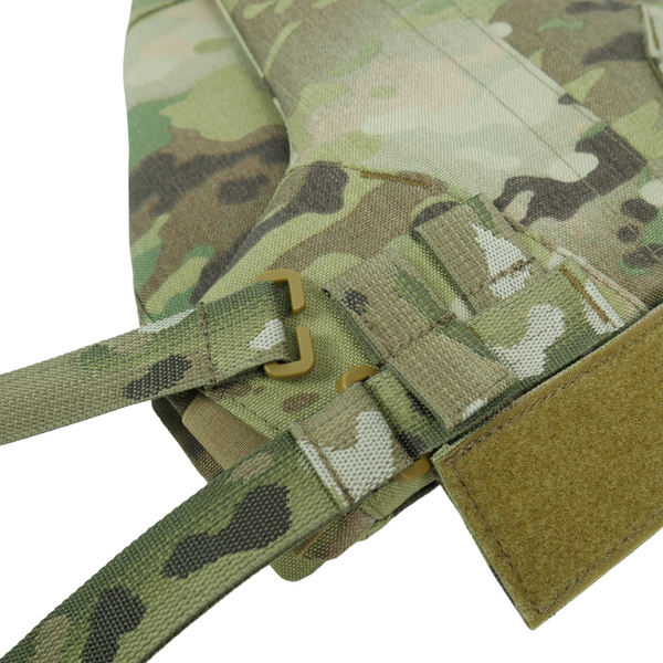 Потрійний захист паху/напашник з балістичним захистом 2 клас Militex cordura USA Мультикам 17005-2-К фото