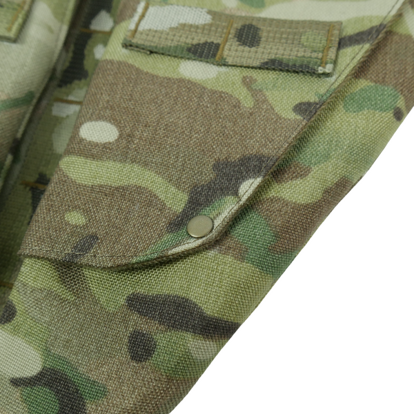 Потрійний захист паху/напашник з балістичним захистом 2 клас Militex cordura USA Мультикам 17005-2-К фото