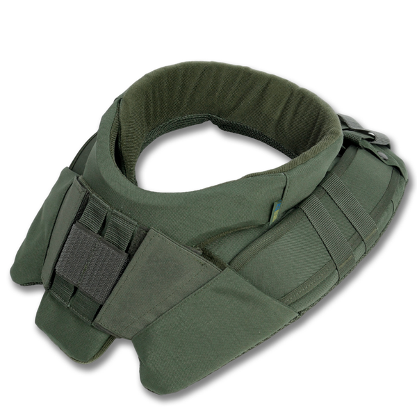 Защита шеи mod. 1 Kiborg с баллистическим пакетом Militex Khaki 17028 фото